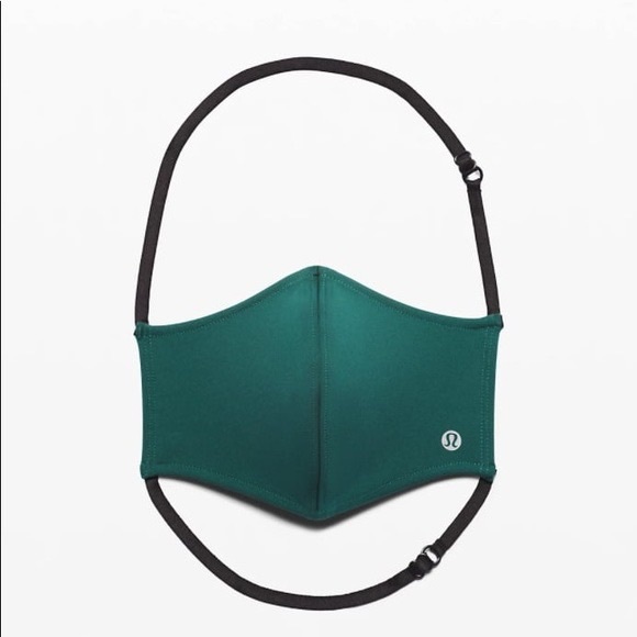 lululemon athletica Accessories - NEW Lululemon Emerald Double Strap Face Mask